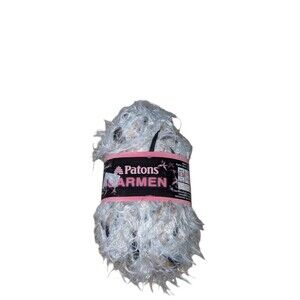 NWT Patons Carmen Yarn #5 Bulky Super Soft 50g 1.75 oz 1 Skein Ivory Crafters